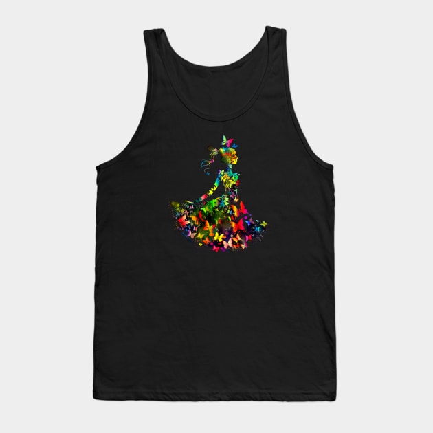 Psychedelic Fairy #1 Tank Top by Butterfly Venom